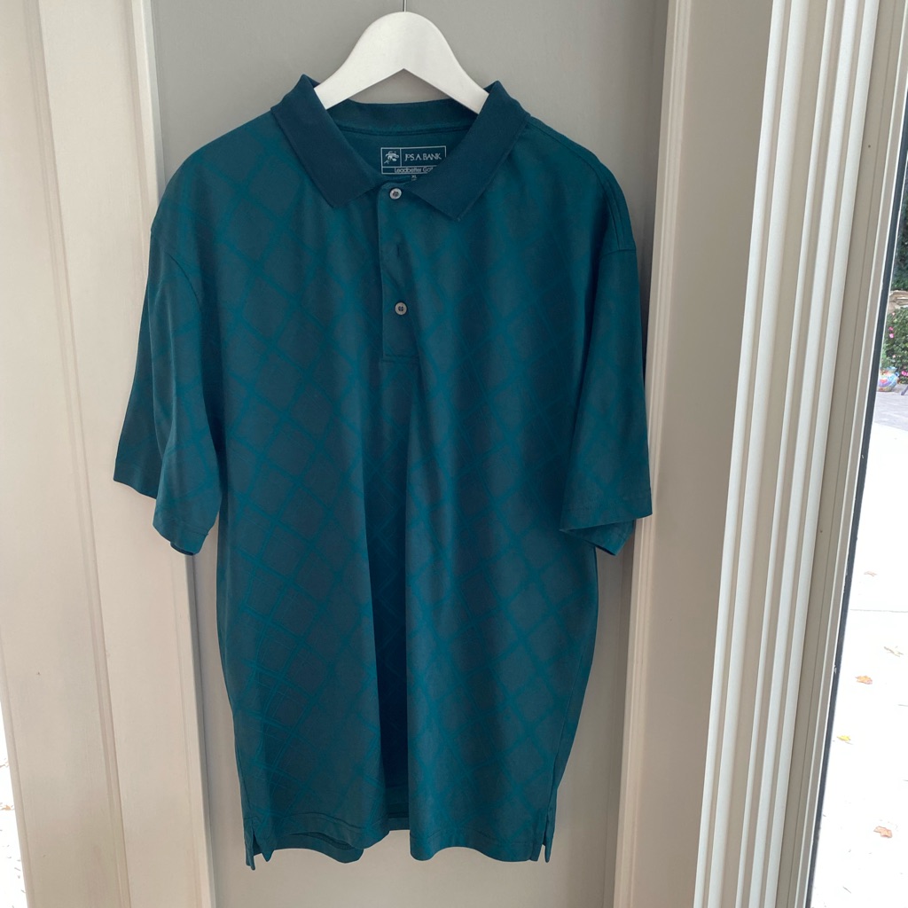 Jos A Bank Leadbetter Golf Shirt